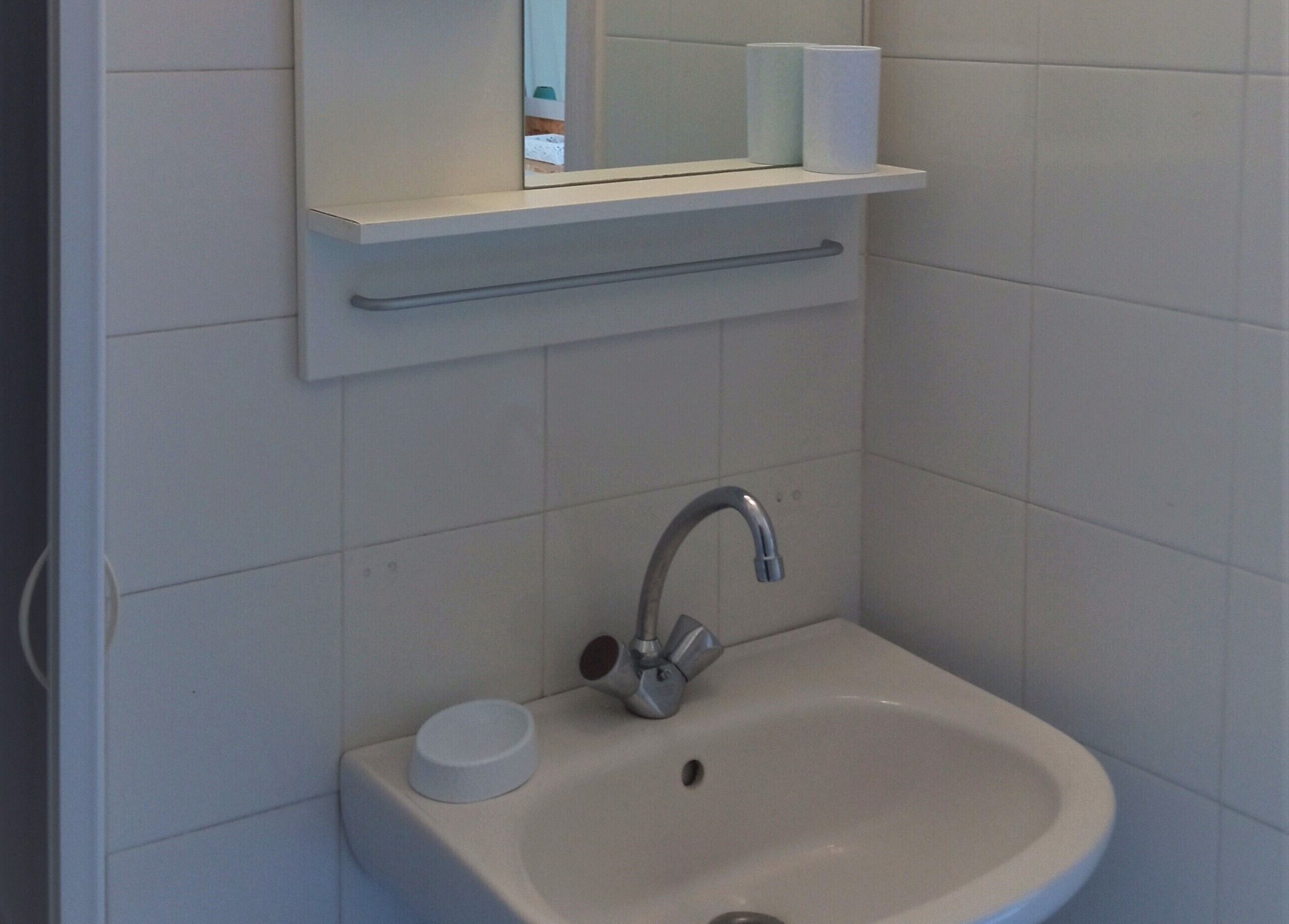 comfort triple room, mountain view | bathroom | shower, designer toiletries, hair dryer, towels