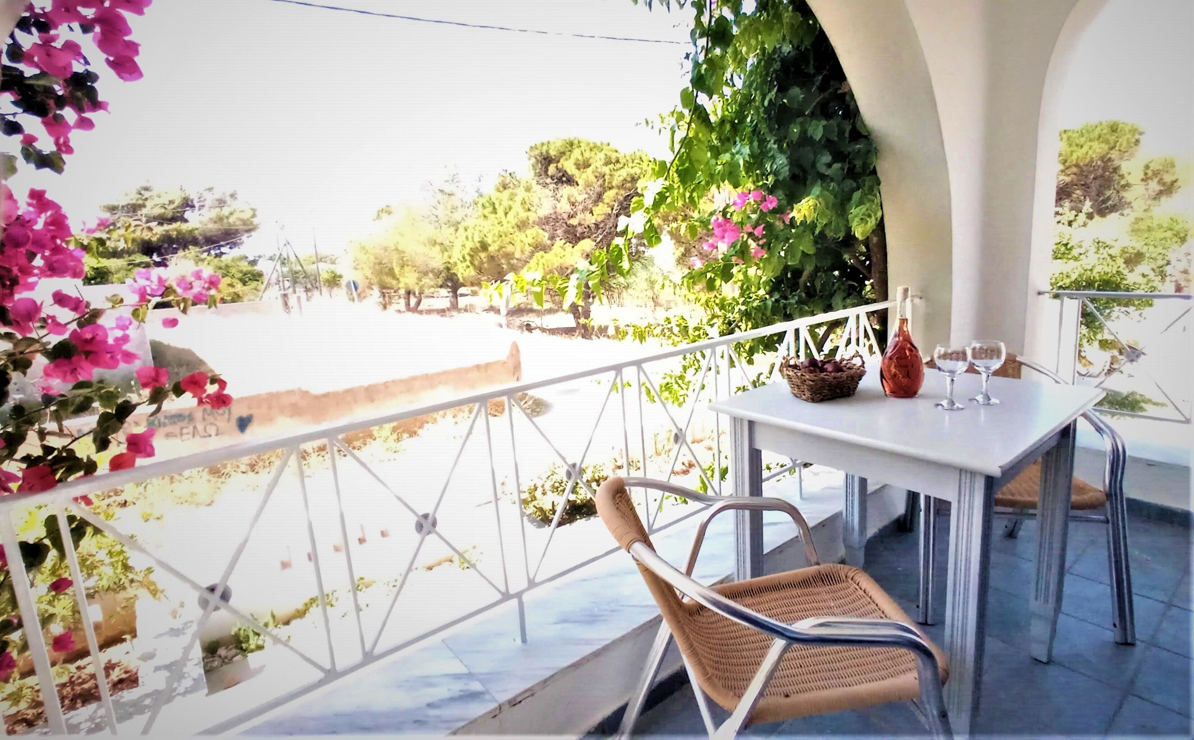 family apartment, 2 bedrooms, garden area | balcony view