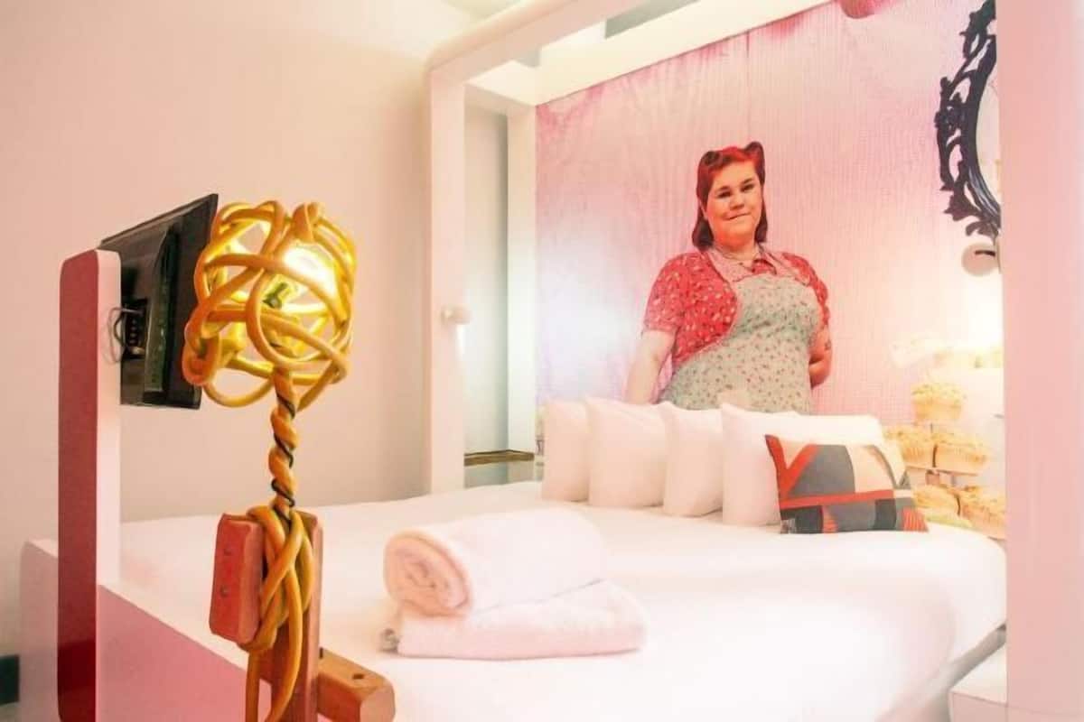In-room safe, desk, blackout curtains, iron/ironing board
