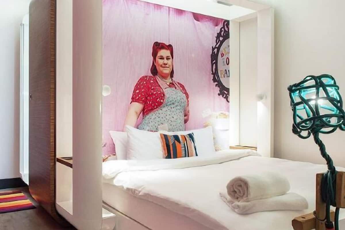In-room safe, desk, blackout curtains, iron/ironing board
