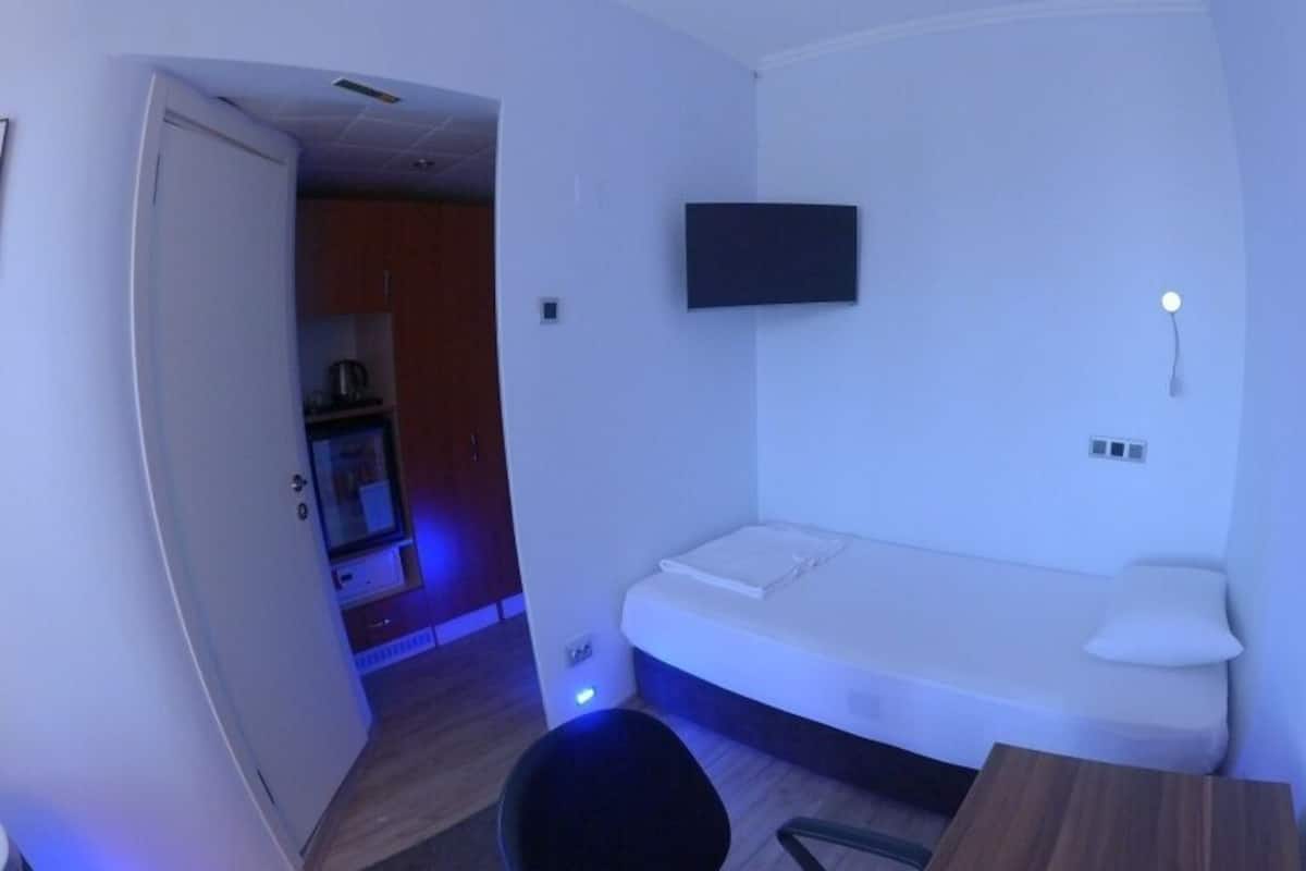 Tomannsrom – business, 2 enkeltsenger, aircondition, parkutsikt | Sengetøy av topp kvalitet, minibar, safe på rommet og blendingsgardiner