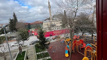 Business-værelse med 2 enkeltsenge - 2 enkeltsenge - aircondition - parkudsigt | Udsigt fra værelset