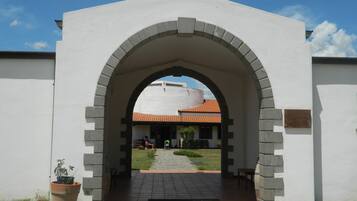 Entrada de la propiedad