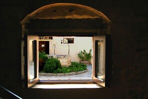 Chambre Double Élite, salle de bains privée | Vue de la chambre