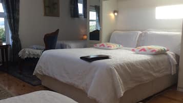 Premium bedding, iron/ironing board, free WiFi, bed sheets