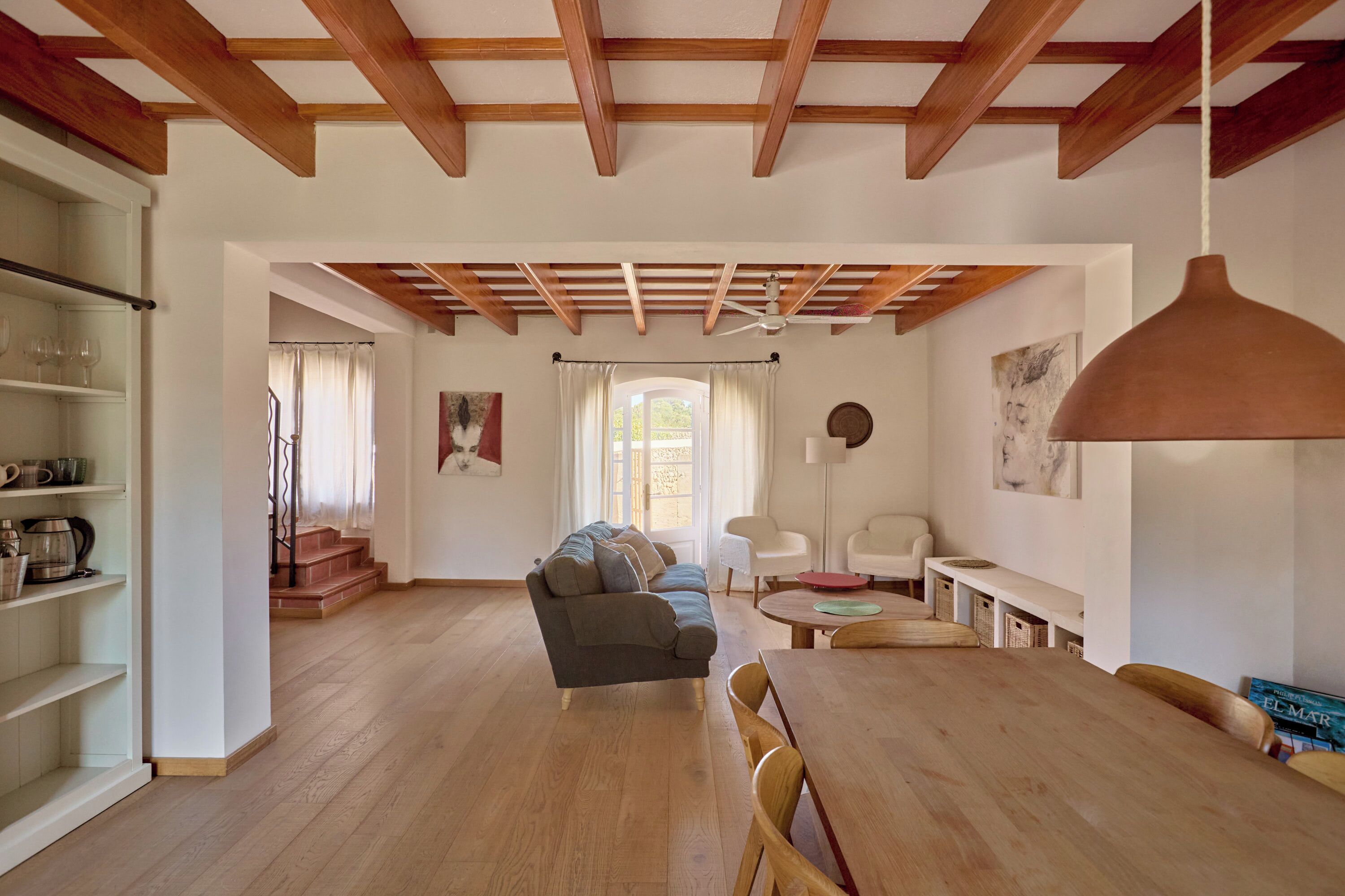 家庭套房, 花园景观 | 起居区