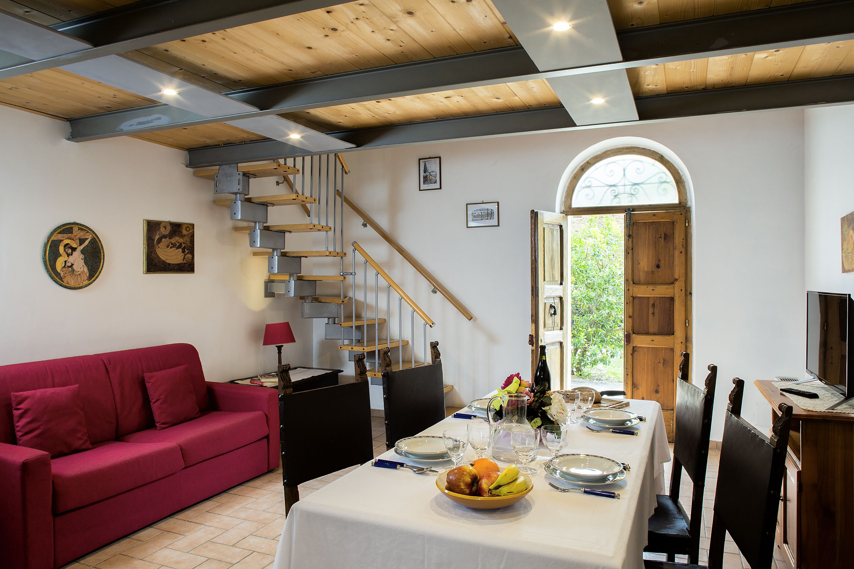 Familie appartement, 1 slaapkamer, keuken, bijgebouw | Gratis wifi, beddengoed