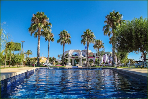 Seasonal outdoor pool