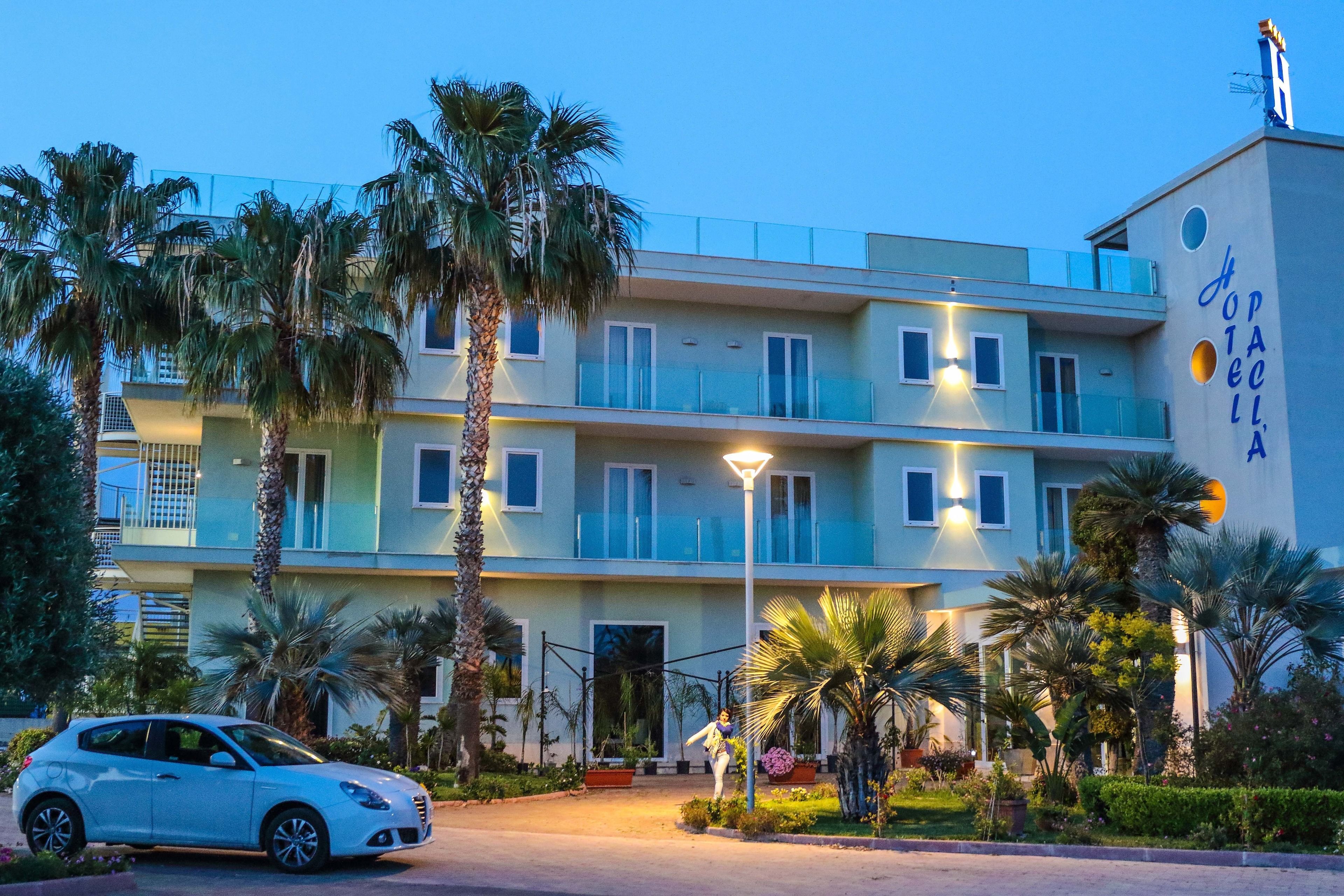 front of property – evening/night