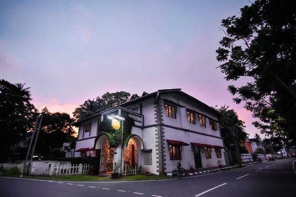 Fassade der Unterkunft