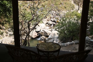 Vista desde la propiedad
