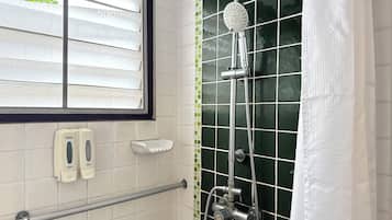 Superior Twin | Bathroom | Shower, free toiletries, towels, soap