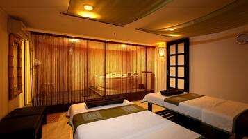 Aromatherapy, hot stone massages, body scrubs, reflexology