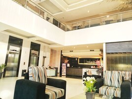Sala de estar en el lobby
