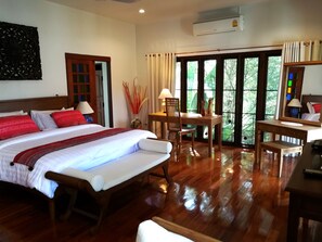 Luxury Suite, 1 King Bed, Garden View, Garden Area | Minibar, in-room safe, individually decorated, individually furnished - Jasmine Hills Villas & Spa (Doi Saket)