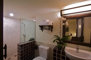 Quarto superior | Chuveiro