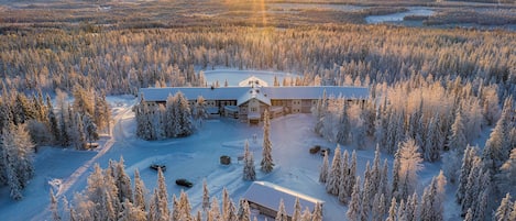 Fachada de la propiedad