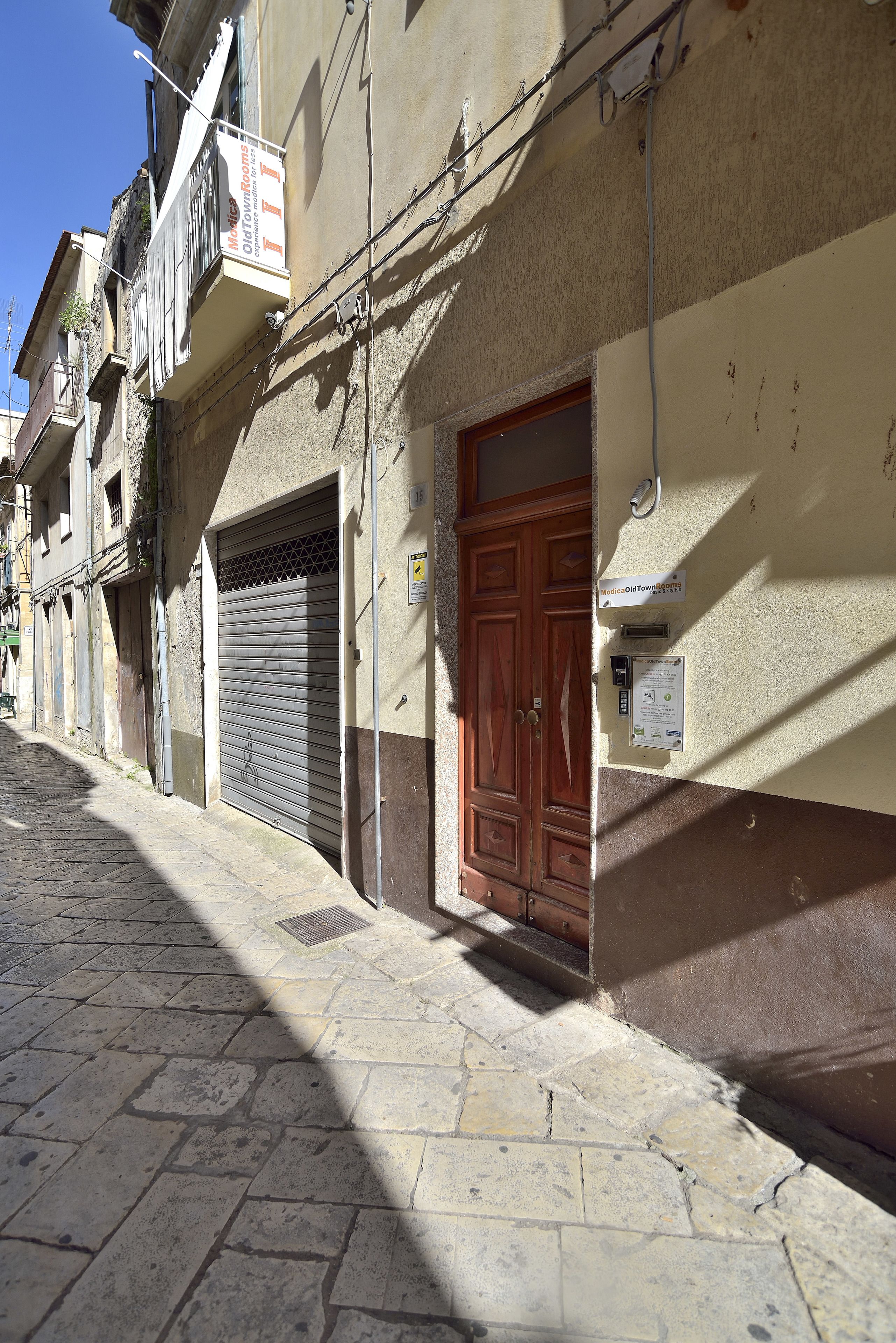 Entrée de l’hébergement