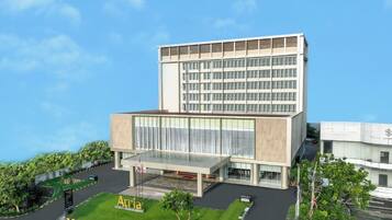 Fachada del alojamiento