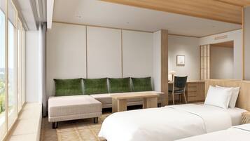 Chambre Exécutive | Coffres-forts dans les chambres, bureau, rideaux occultants