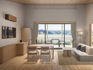 Chambre, non-fumeurs (Hills Villa) | Coin séjour | Télévision