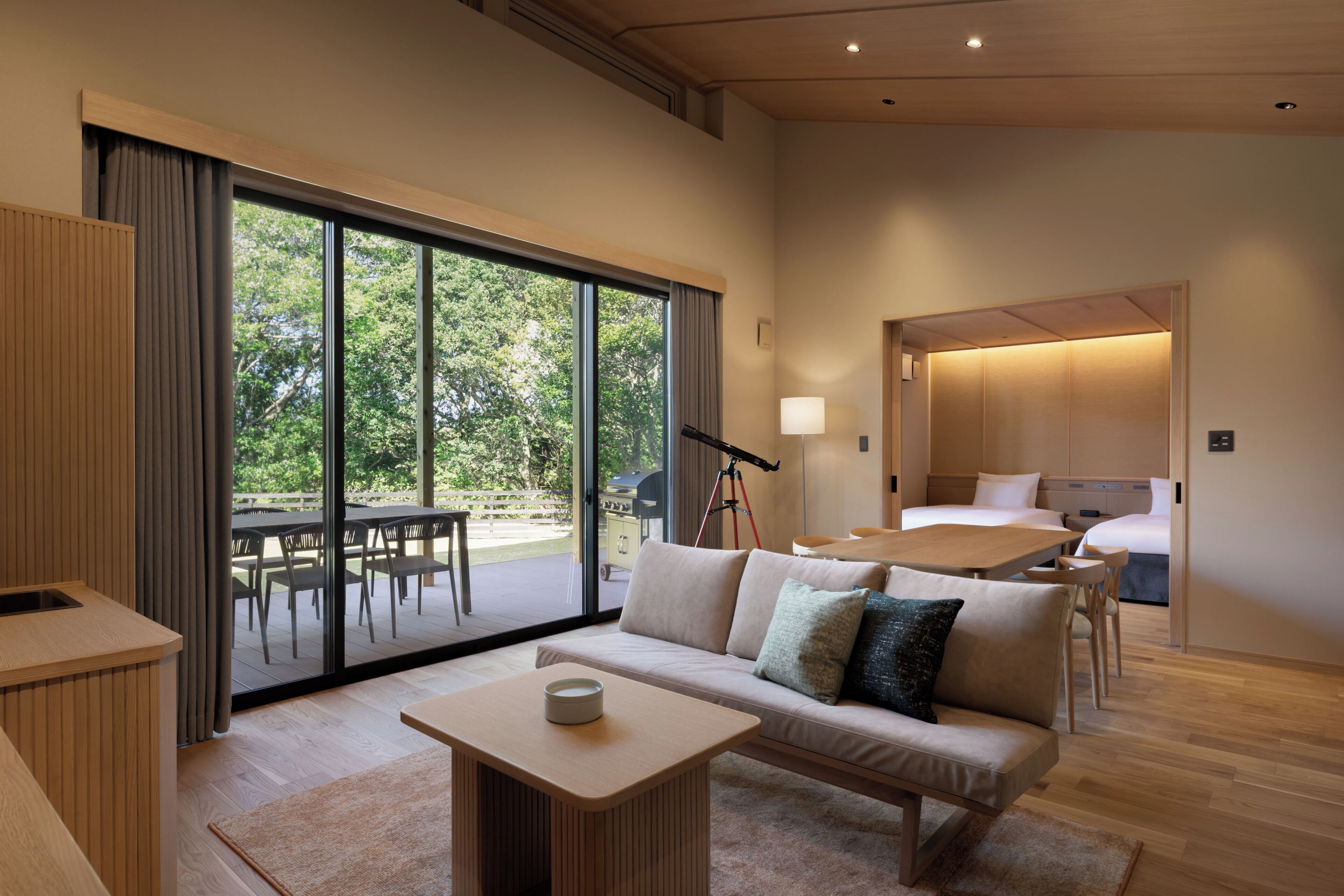 Zimmer, Nichtraucher (Forest Villa) | Zimmersafe, Schreibtisch, Verdunkelungsvorhänge, kostenloses WLAN