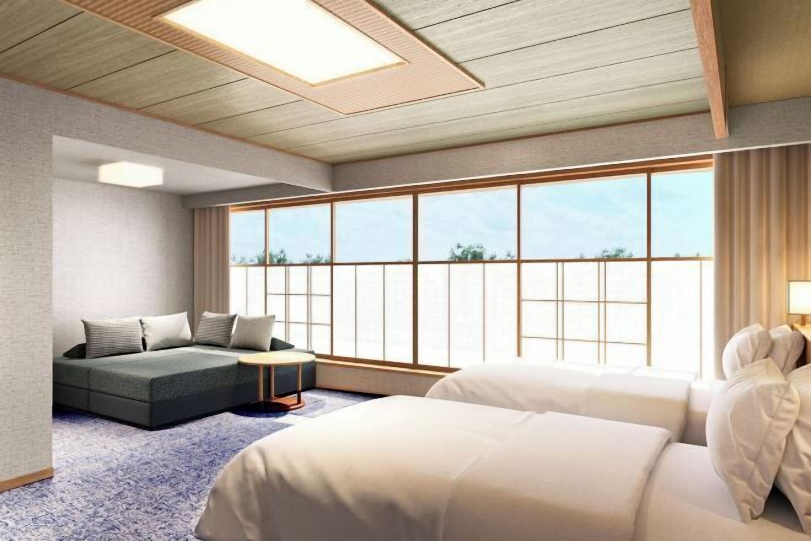 Coffres-forts dans les chambres, bureau, rideaux occultants