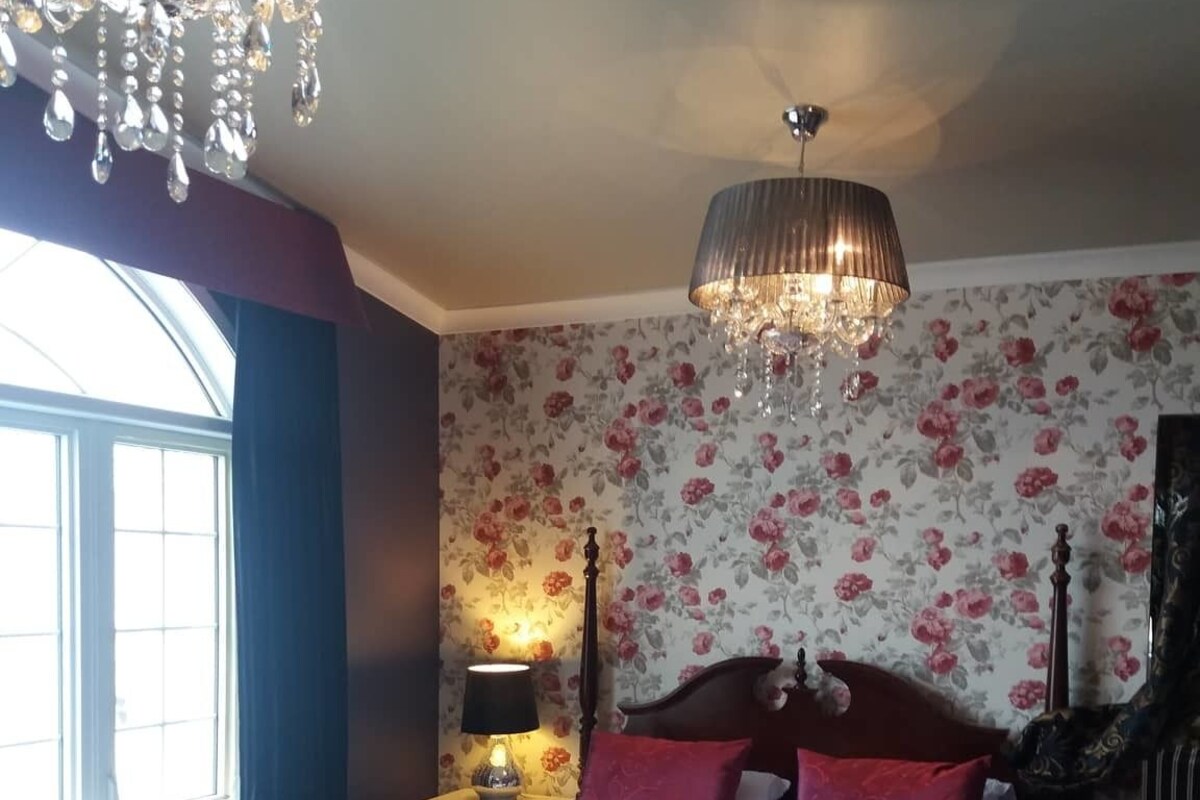Basic-Vierbettzimmer, 1 Schlafzimmer, eigenes Bad, Stadtblick | Ausblick vom Zimmer