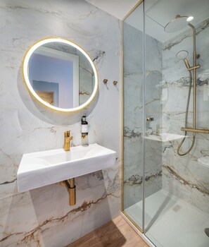 Cabezal de ducha tipo lluvia, artículos de tocador ecológicos