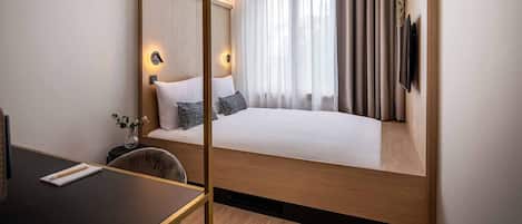 Comfort-Doppelzimmer (Cosy) | Minibar, Zimmersafe, individuell dekoriert, Schreibtisch