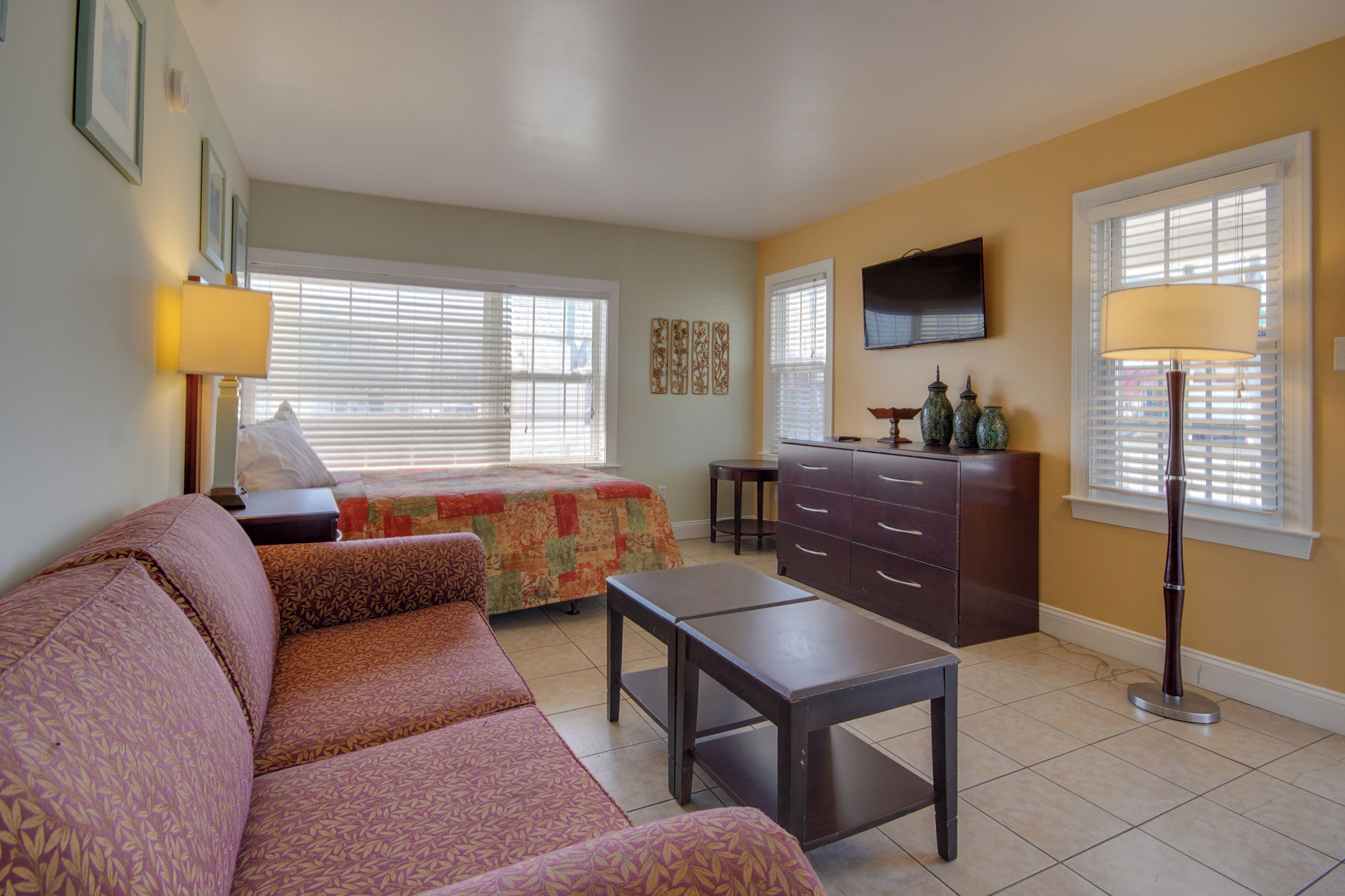 2 Bedroom Apartment with Private Balcony | Living area | 32-inch flat-screen TV with satellite channels, TV