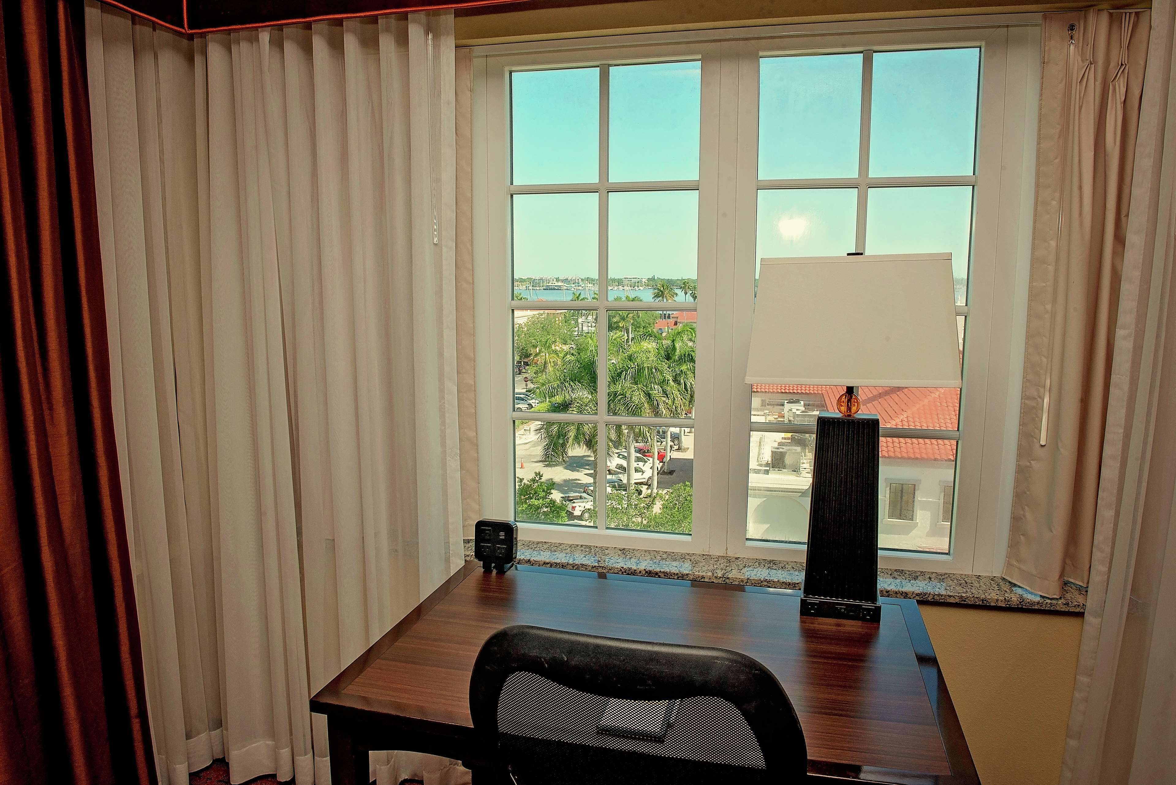 king, studio suite | in-room safe, desk, laptop workspace, blackout curtains