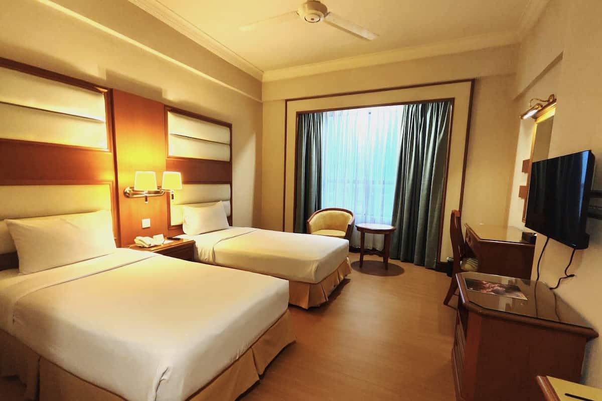 Superior Twin Room | Desk, blackout drapes, iron/ironing board, free WiFi