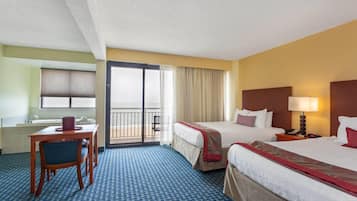 In-room safe, laptop workspace, blackout curtains, iron/ironing board