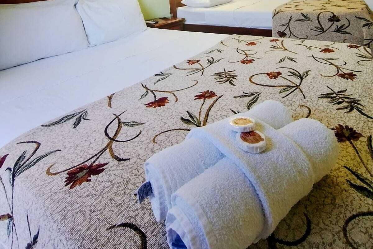 Minibar, wifi gratis y ropa de cama