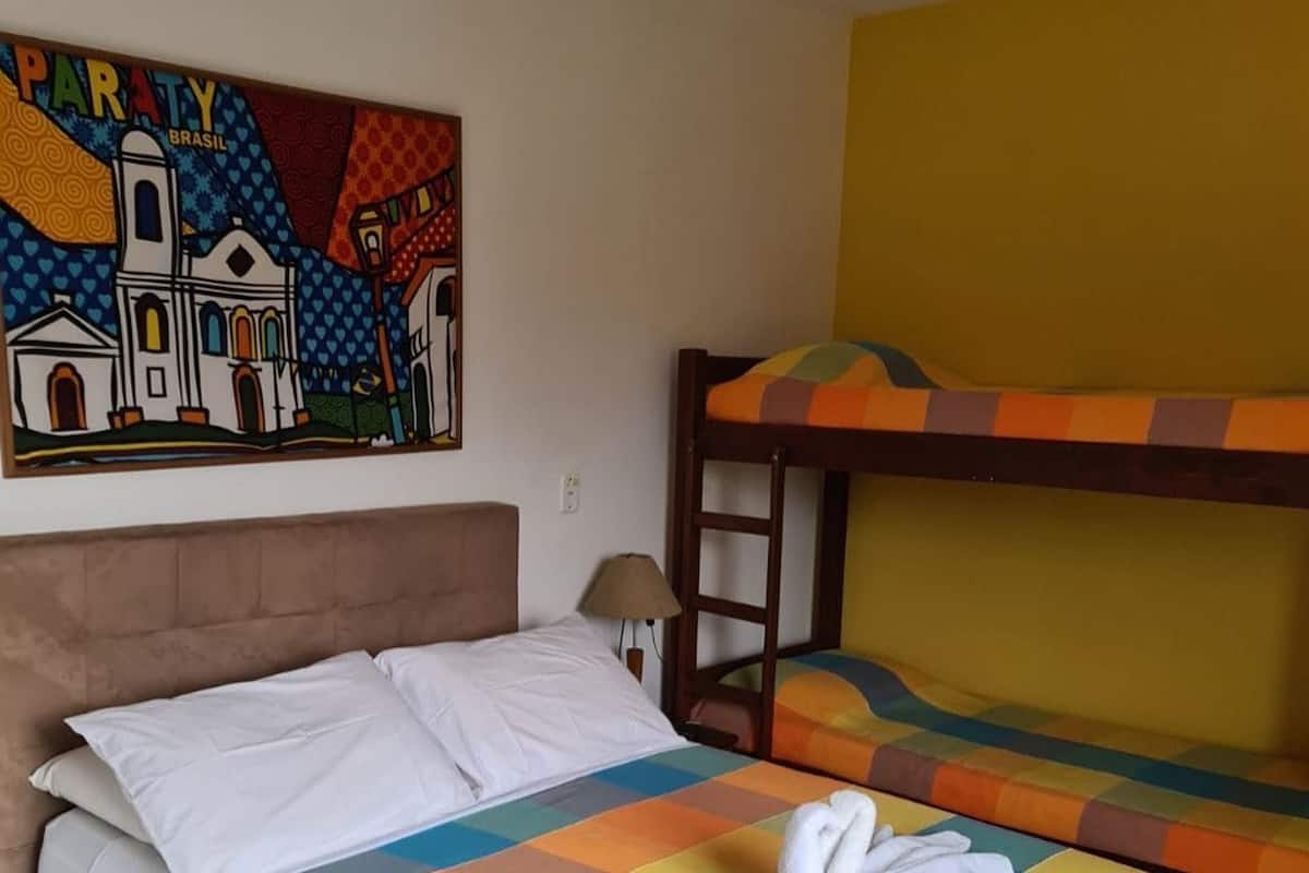 Standard Quadruple Room, Shower Grab Bars, Executive Level | Minibar, free WiFi, bed sheets