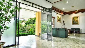 Interior entrance