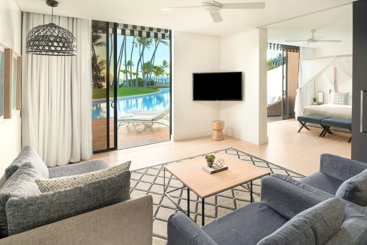 Suite, 1 Schlafzimmer, Poolzugang (Adults Only) | Ausblick vom Zimmer