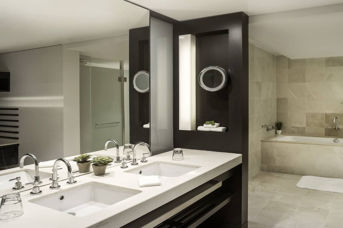 Regadera, regadera tipo lluvia, amenidades de baño gratuitas