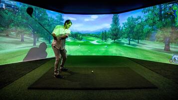 Experience immersive golf at home with our state-of-the-art virtual golf simulator.