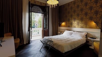 Master Room | Hochwertige Bettwaren, Minibar, Zimmersafe, individuell dekoriert