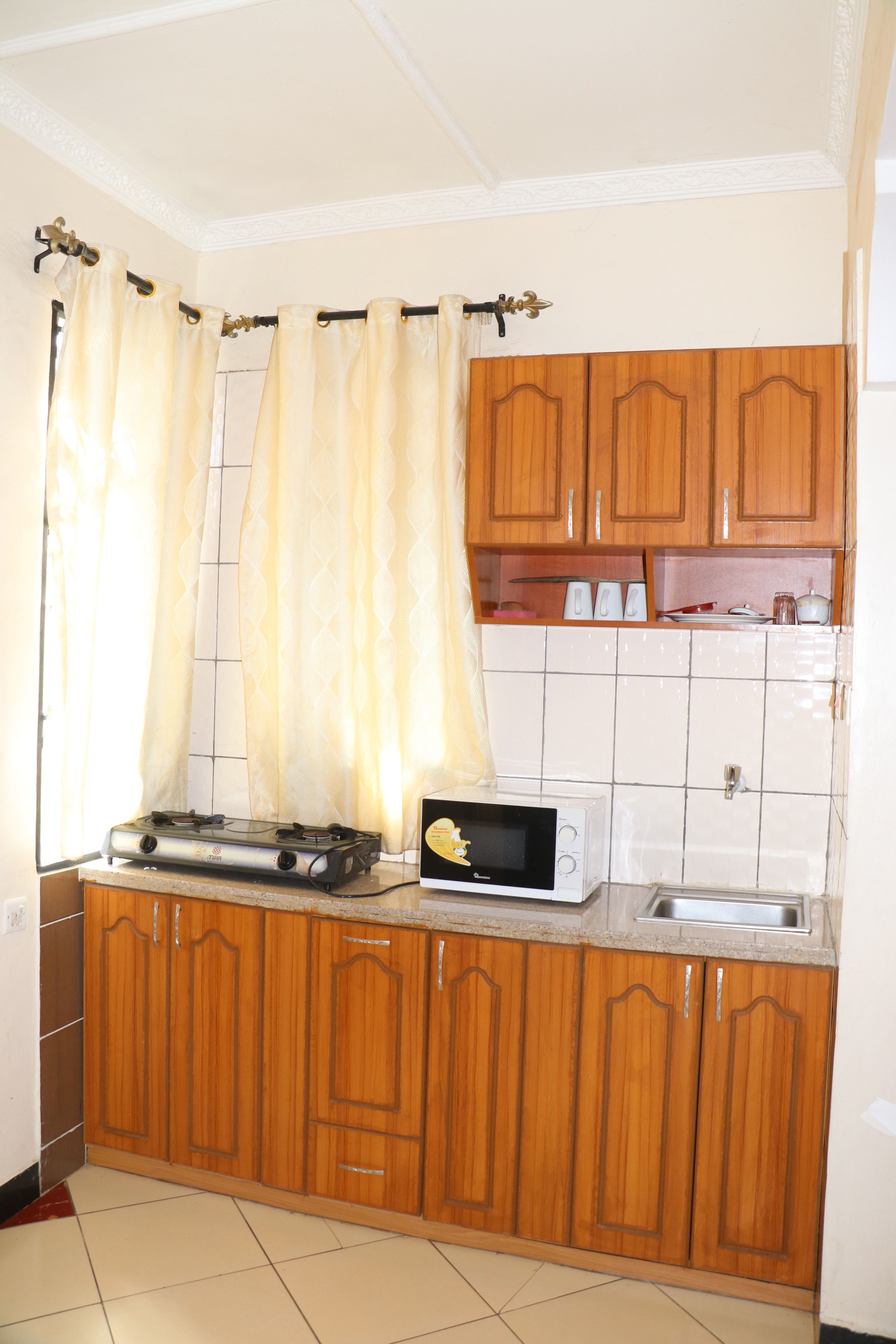standard apartment, 2 bedrooms, accessible, ground floor | private kitchen