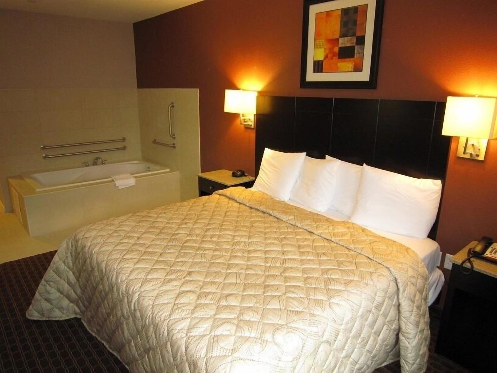 Desk, iron/ironing board, free WiFi, bed sheets