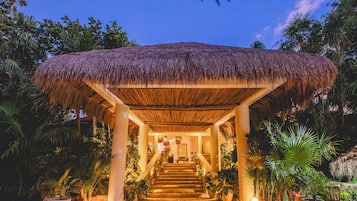 Entrada de la propiedad