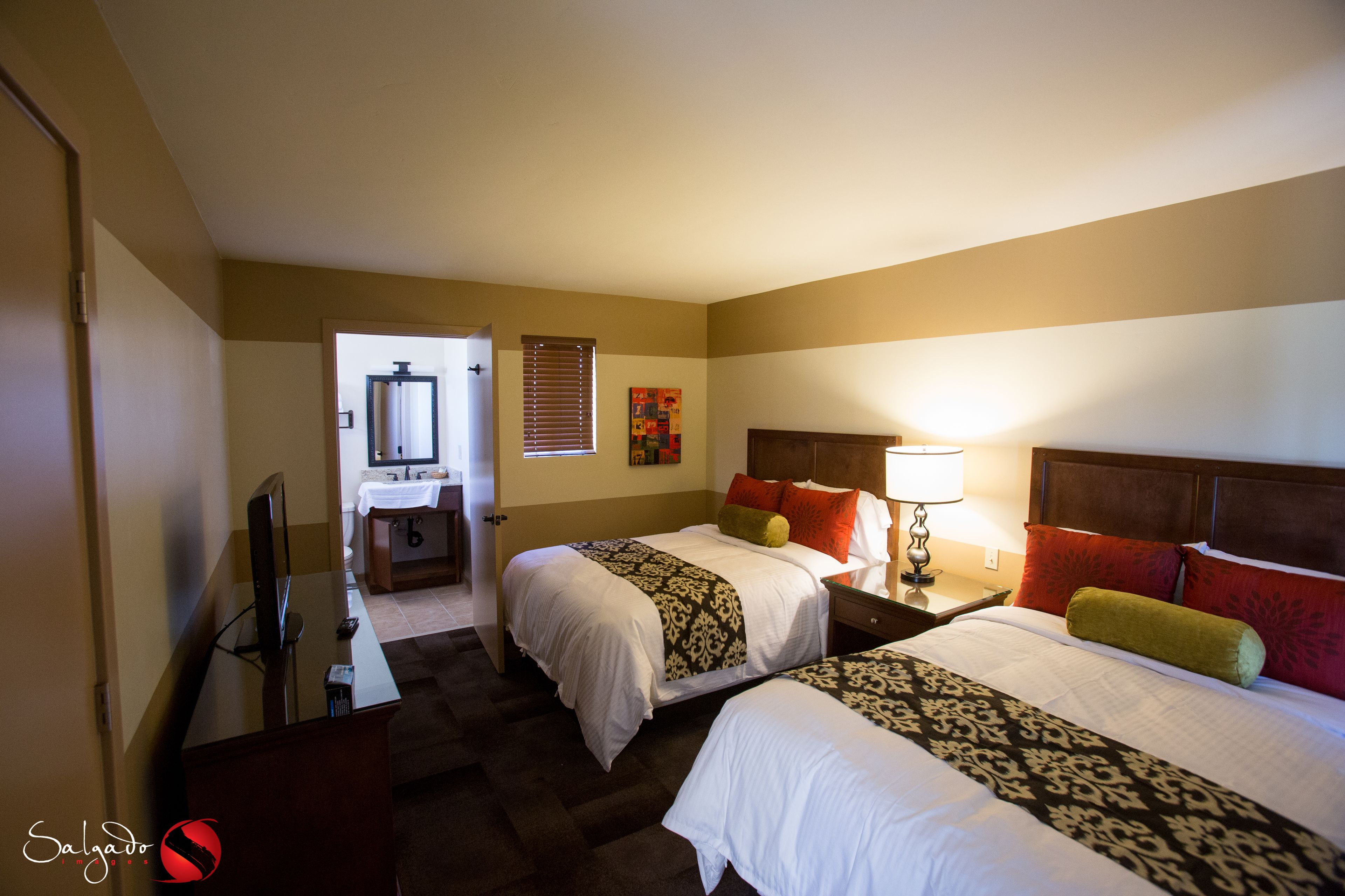 individually decorated, desk, iron/ironing board, free cots/infant beds