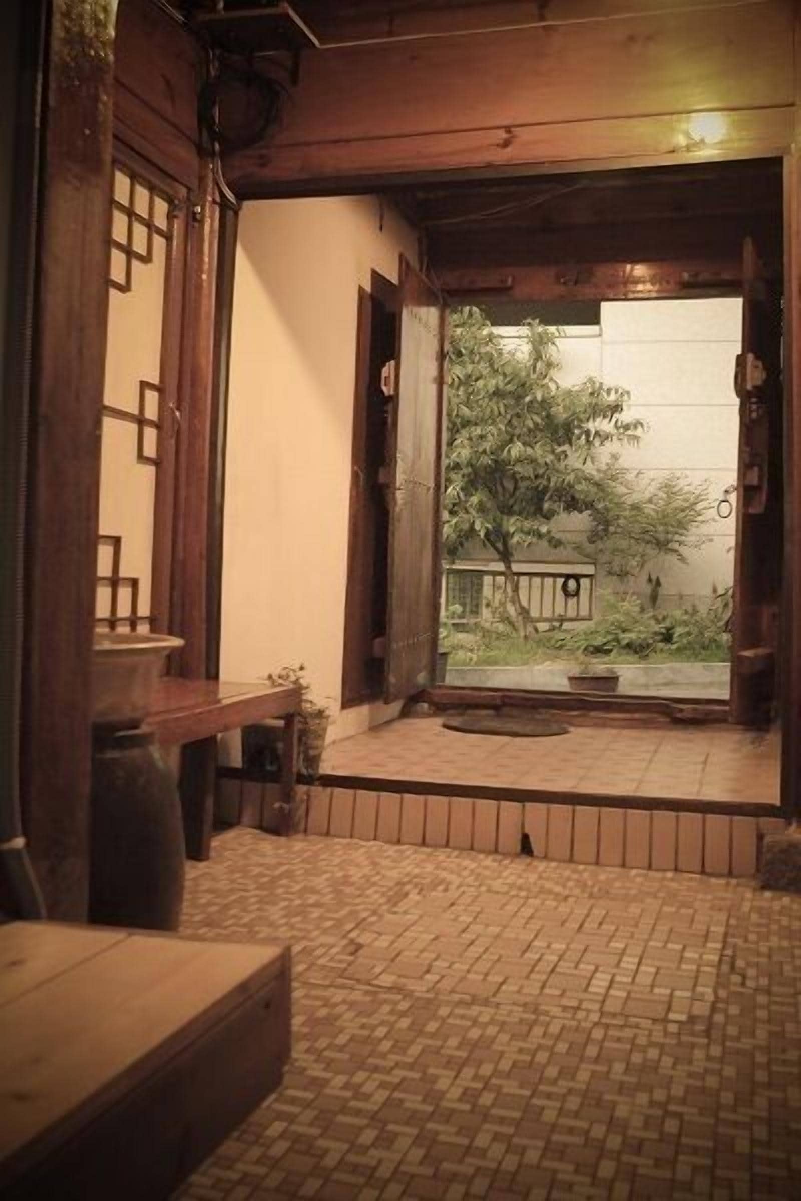 Front of property - evening/night