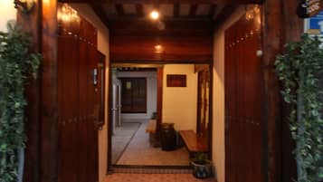 Entrada de la propiedad