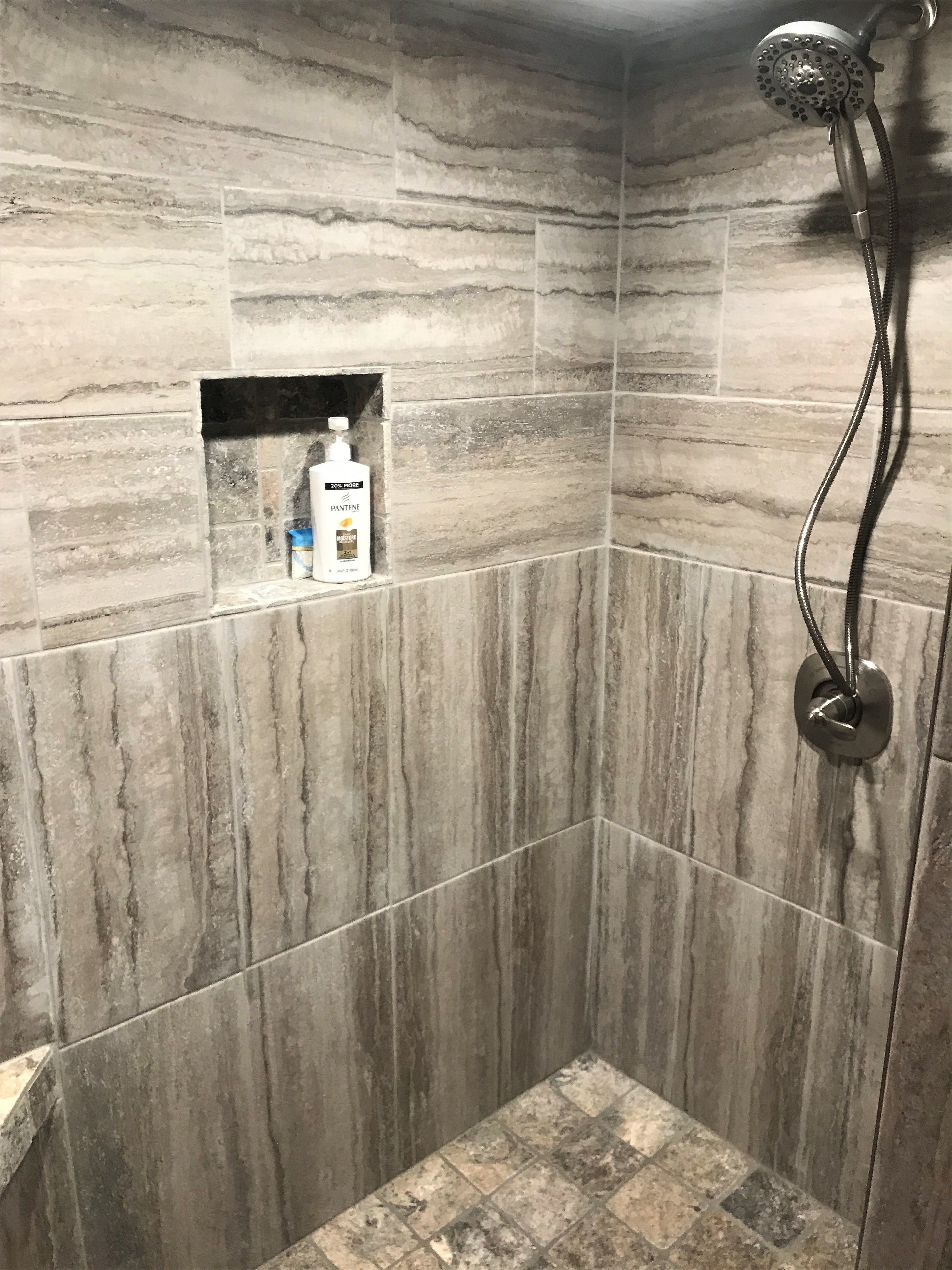Family Cabin, Multiple Beds, Kitchen | Bathroom shower