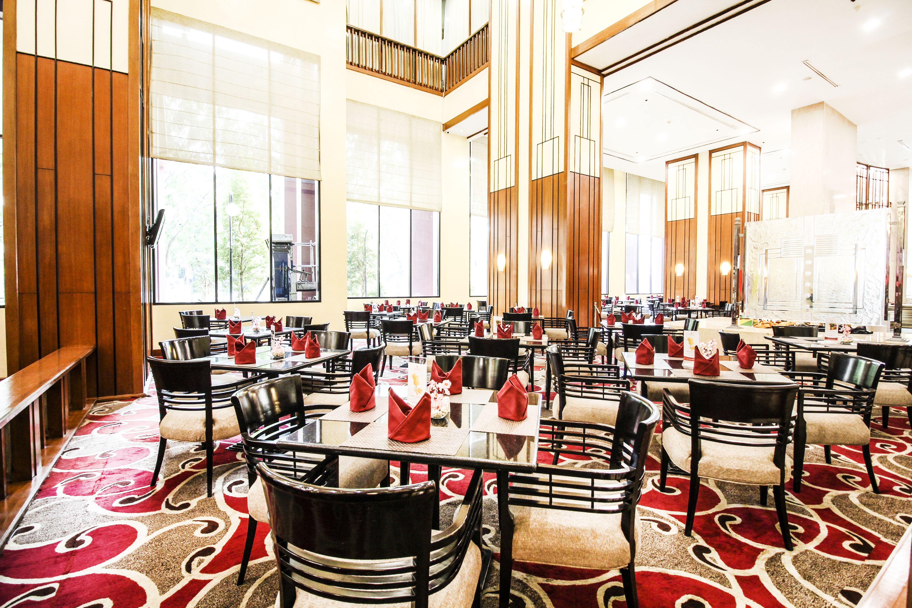 Daily buffet breakfast (IDR 120000 per person)