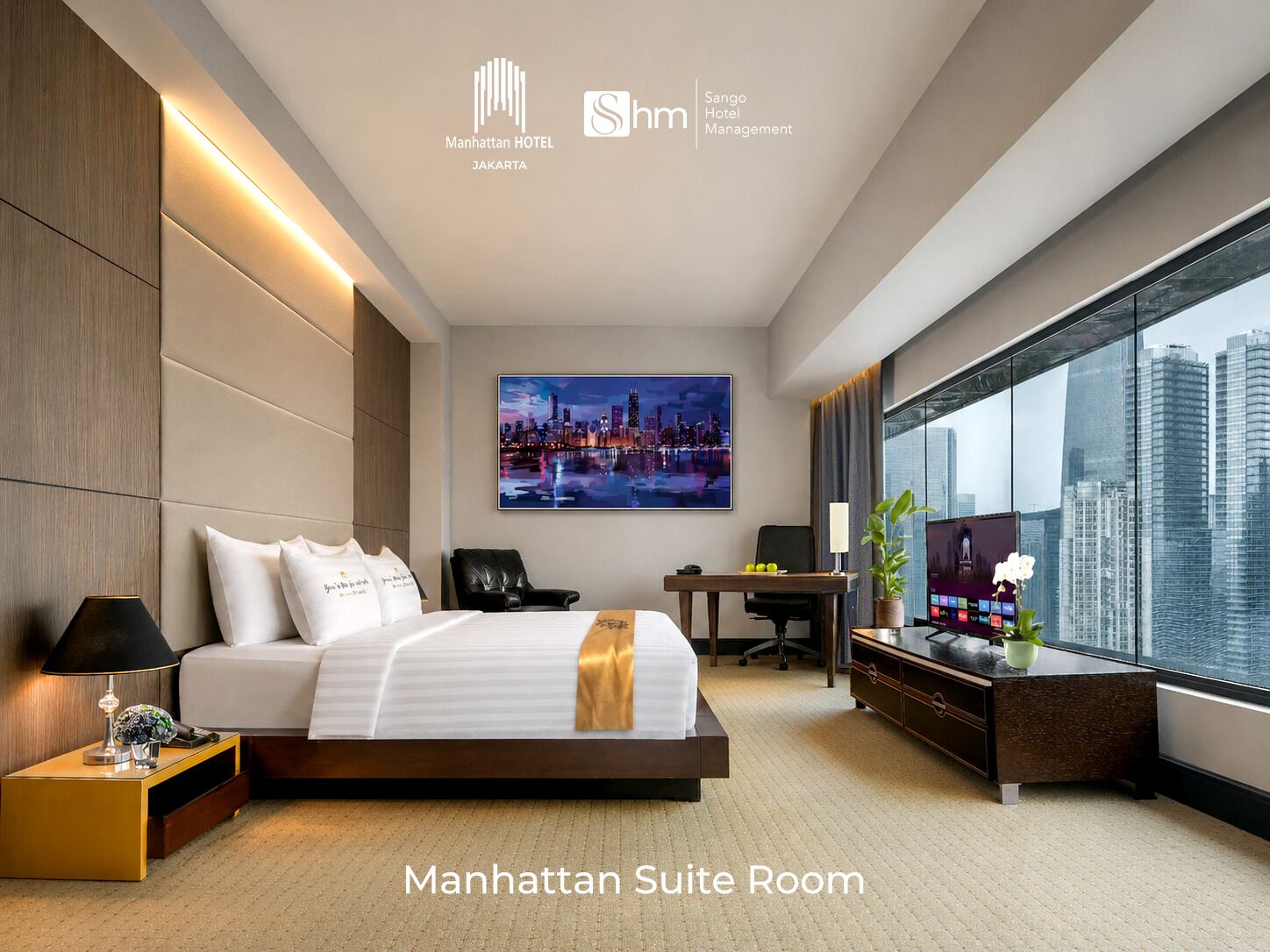 Suite (Manhattan) | Minibar, coffre-fort, bureau, fer et planche à repasser